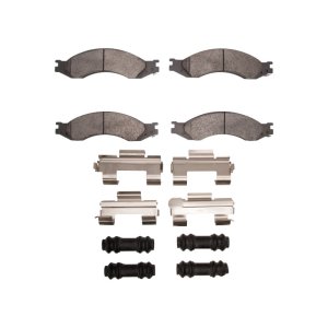 Chevrolet C4500 Kodiak Brake Pads - Front + Rear - R1 Concepts - Ceramic - `03-`10